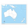 Australien, Arbeitskarte