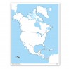 Noord-Amerika, werkkaart