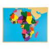 Inlegkaart Afrika