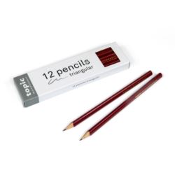 Bleistifte HB, Dreieck -12 Stück
